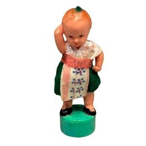 Rare Vintage Magneto Ballerina Dancing Doll of The 60’s Made In West Germany